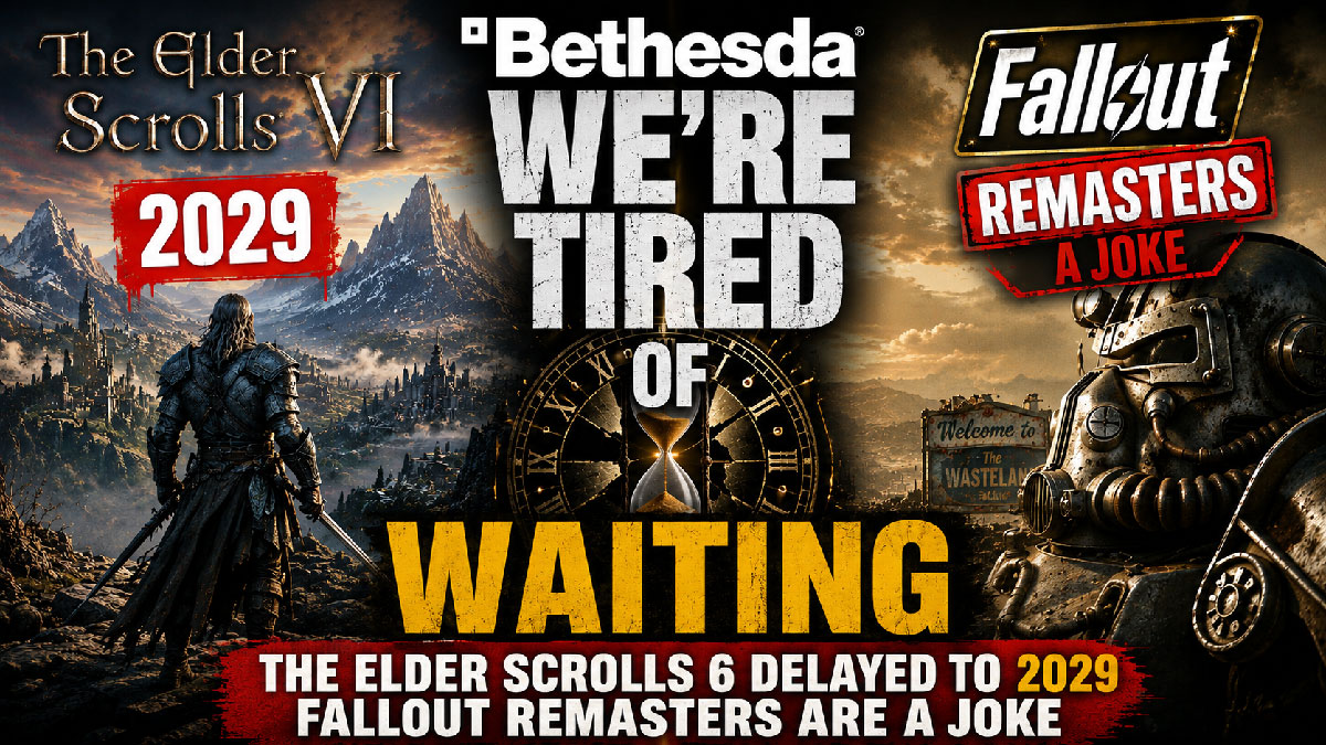 The Elder Scrolls 6 and Fallout Remaster Bethesda : release date 2029 timeline delay