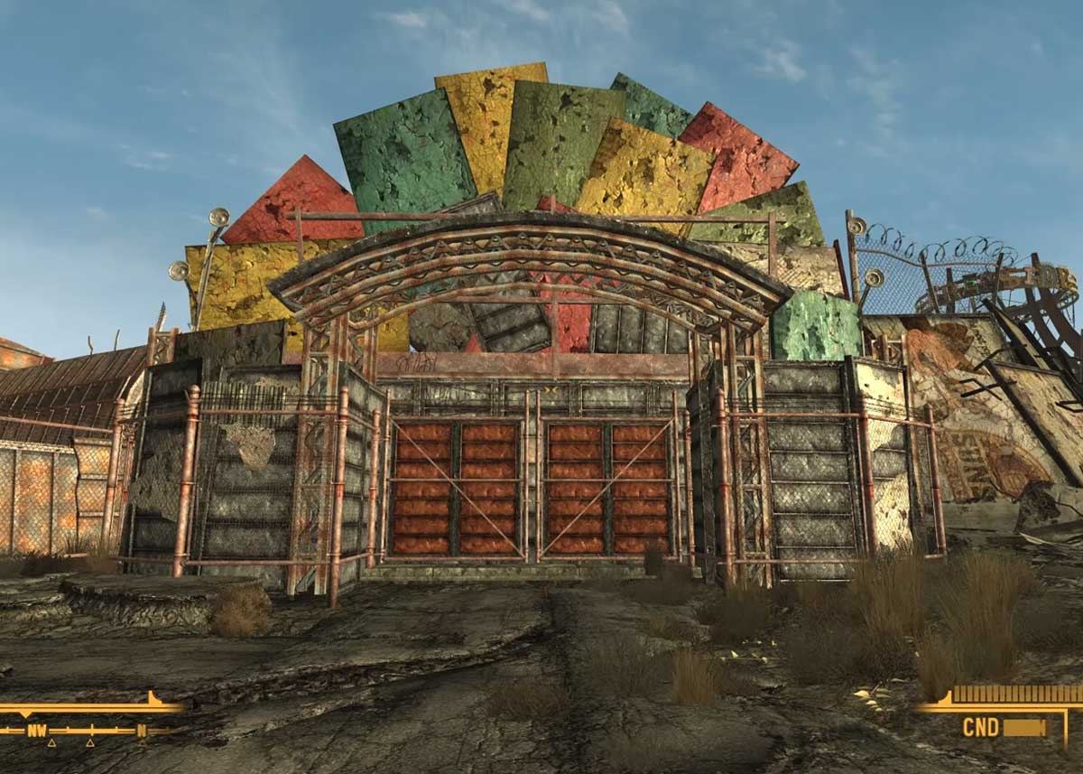 L'entrée du Strip de Las Vegas dans Fallout New Vegas