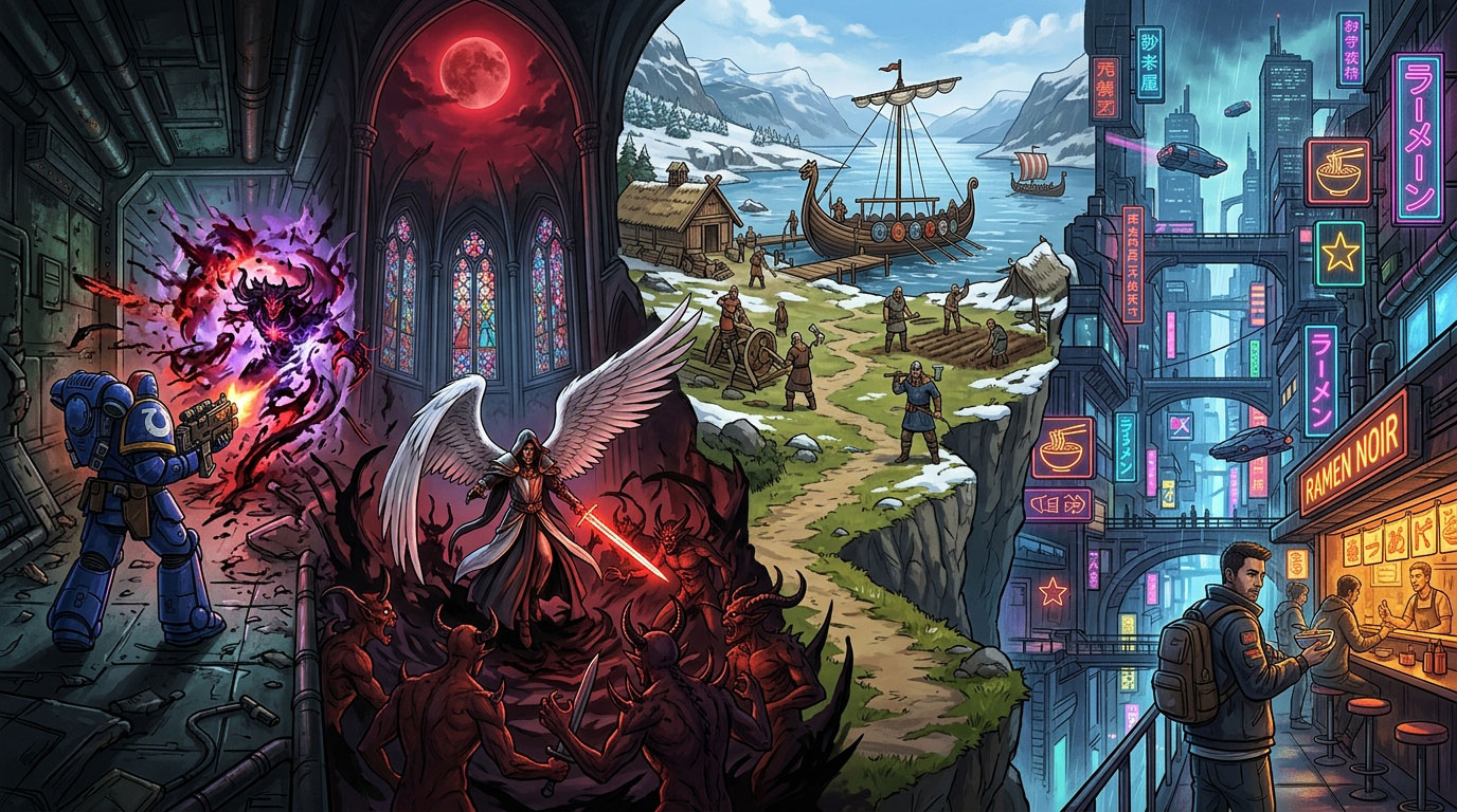 Sélection Future Games Show Live 2026 : Boltgun 2, Crimson Moon, Dynasty et Nivalis Nights