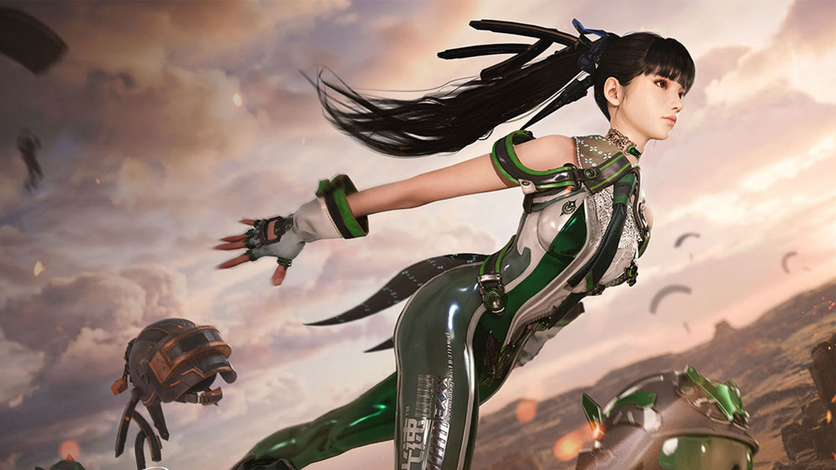 EVE de Stellar Blade en tant que Prétendante Ultime dans PUBG Update 41.1 avec sa tenue de combat détaillée