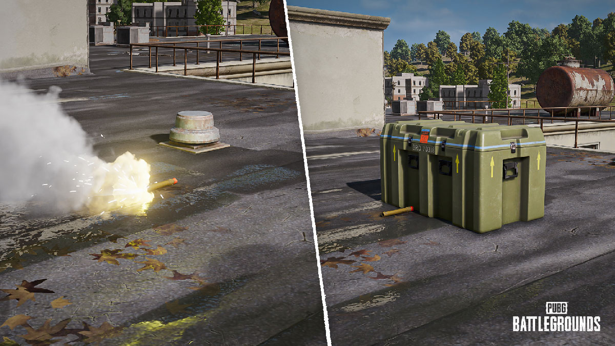 Fusée de détresse nouveau loot PUBG Update 41.1