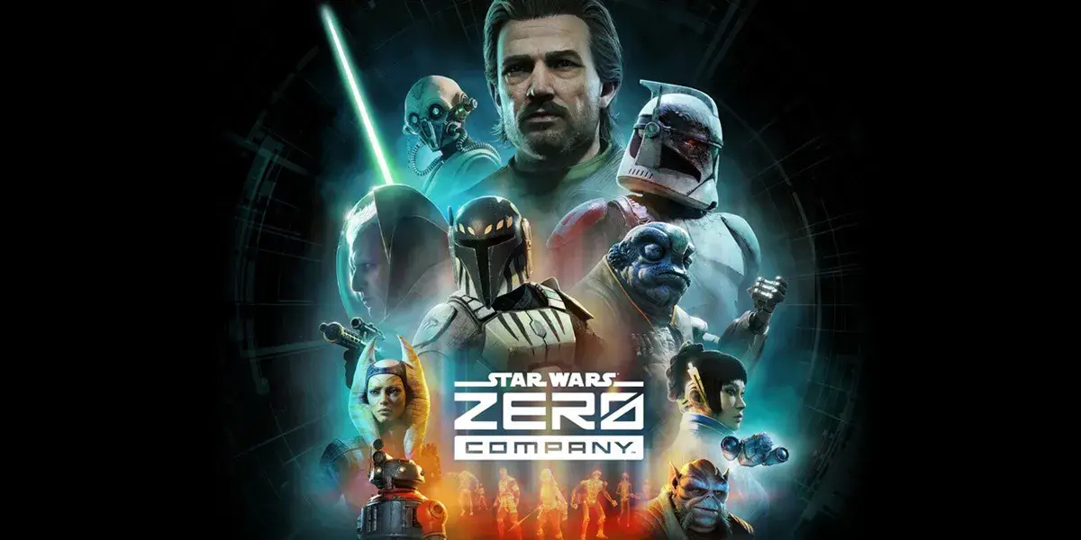 Star Wars Zero Company visuel officiel avec l'escouade Hawks