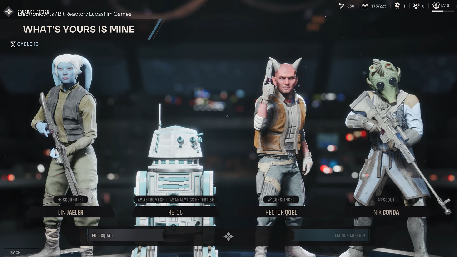 STAR WARS Zero Company - l'escouade de personnages jouables pendant les Guerres des Clones
