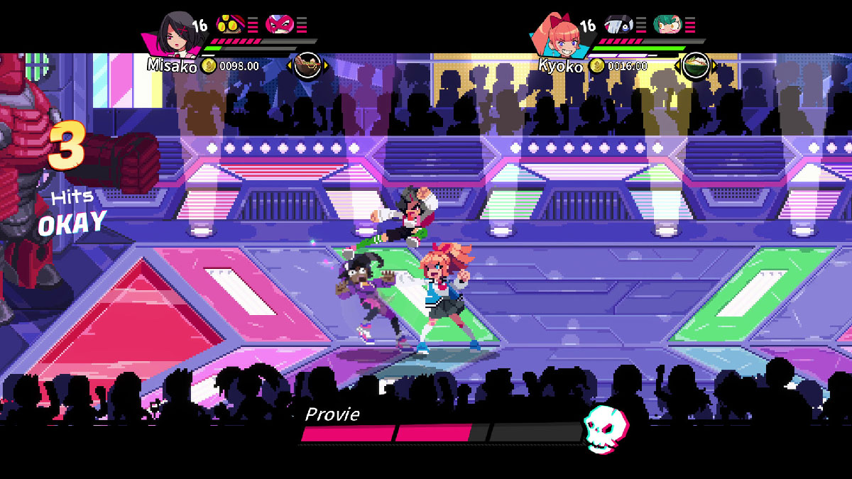 Combat entre protagonistes dans River City Girls 2