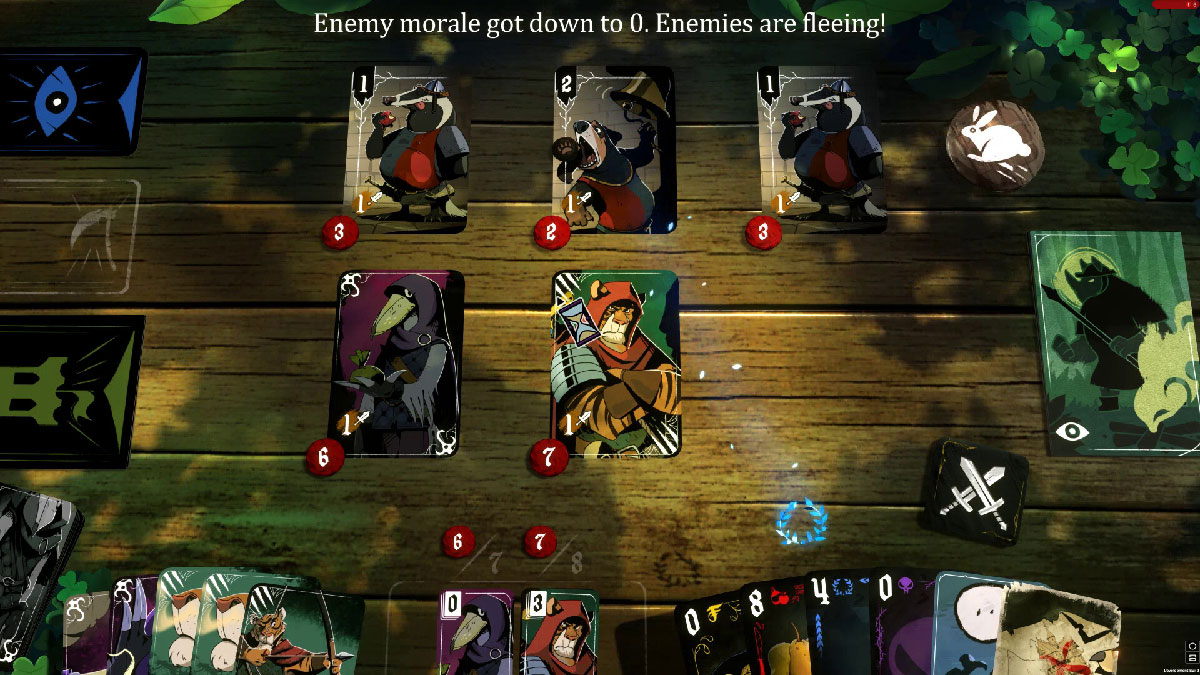 Gestion de deck dans Foretales, jeu de cartes stratégique narratif PC