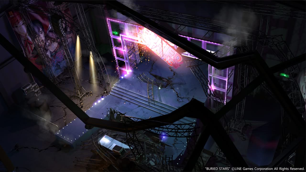 Le studio de Buried Stars dévasté après l'effondrement