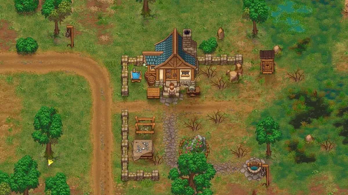 Graveyard Keeper - La maison de départ du joueur