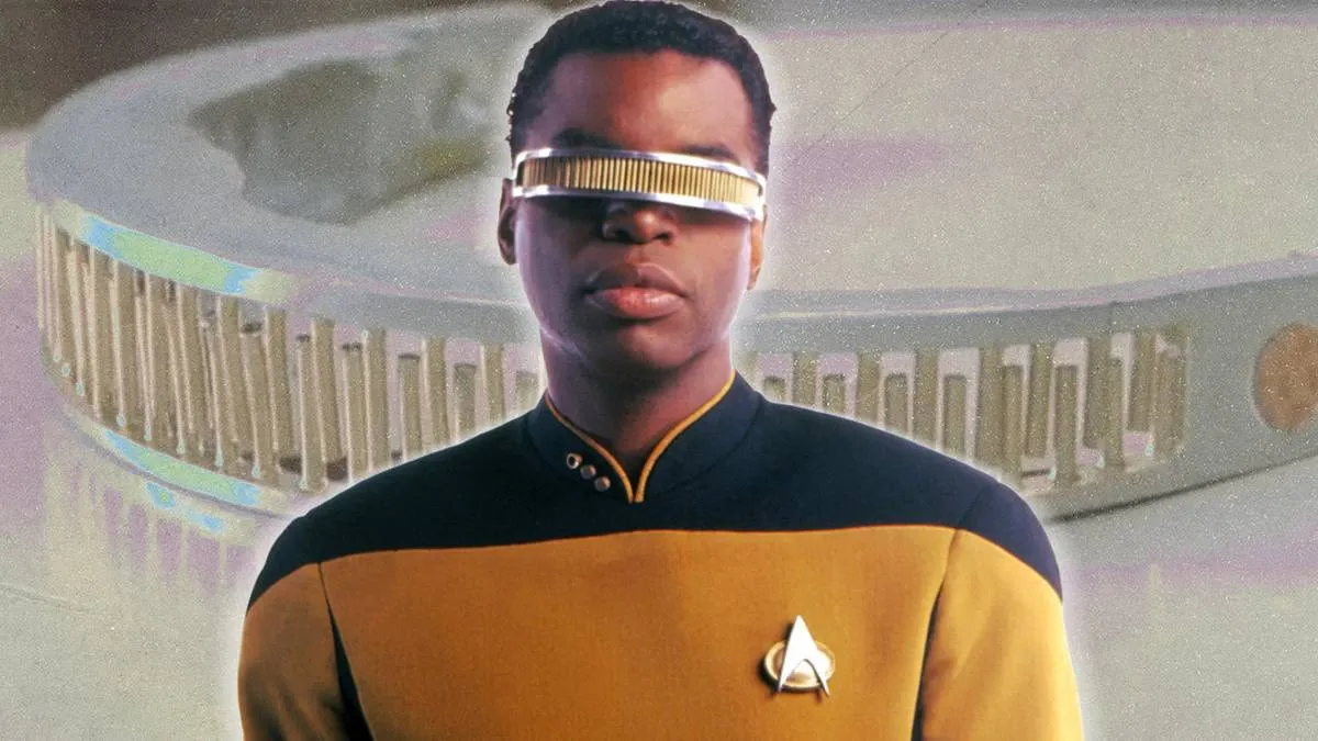 La Forge and his visor