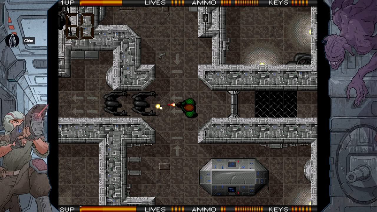 Combat contre un alien dans Alien Breed 1991