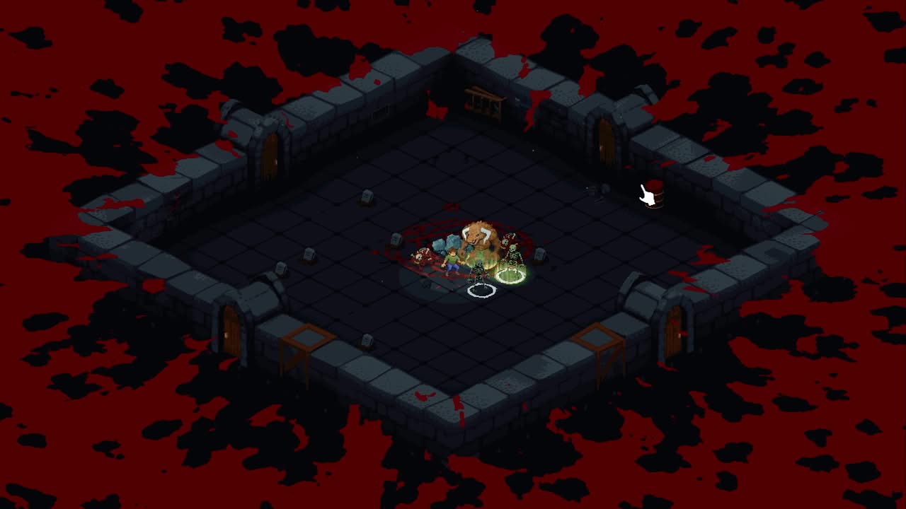Bad House - En train de se faire éclater par un boss