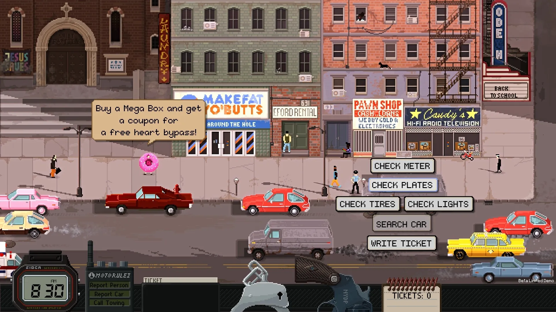 Beat Cop street scene