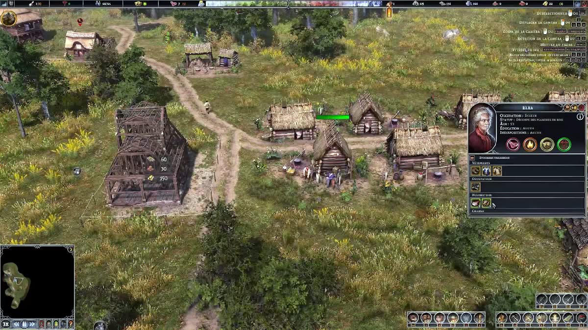 Construction d'un grand bâtiment dans Farthest Frontier