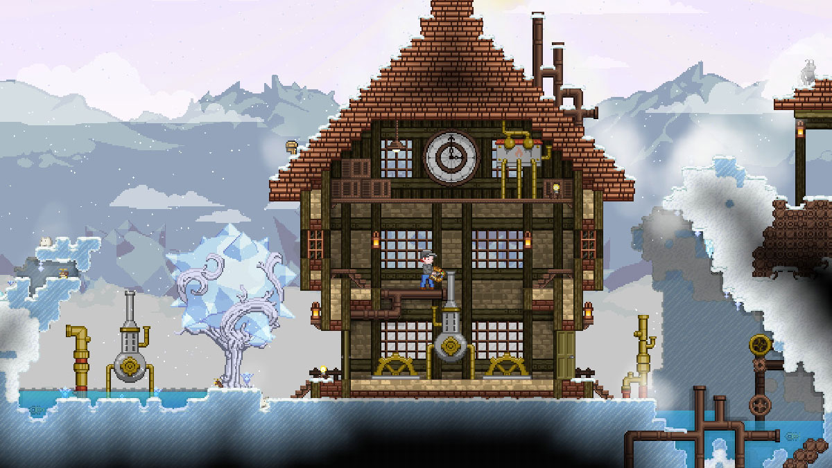 Starbound exploration de planète