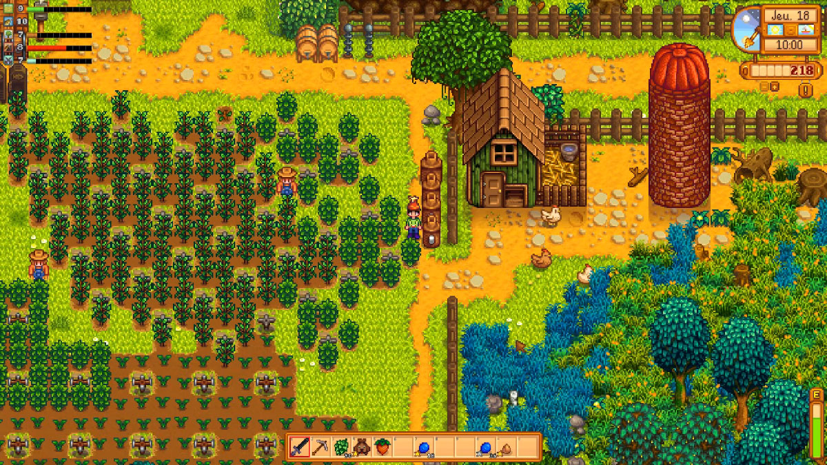 Stardew Valley pêche au bord du lac