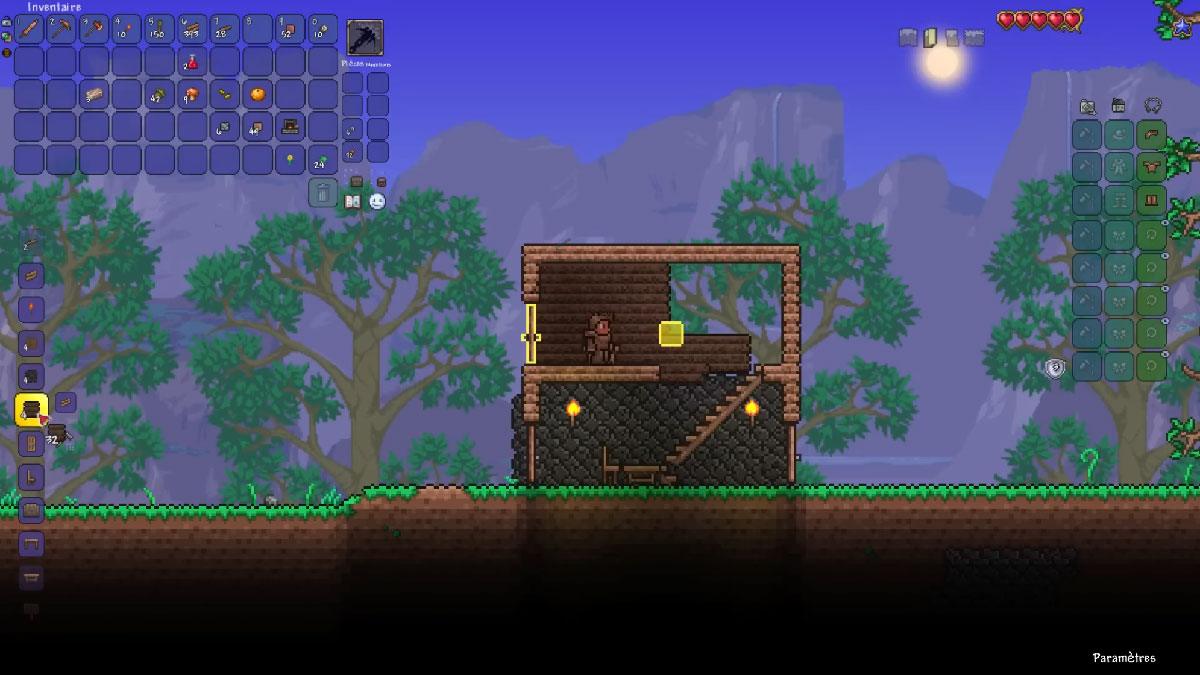 Terraria équipement et armure