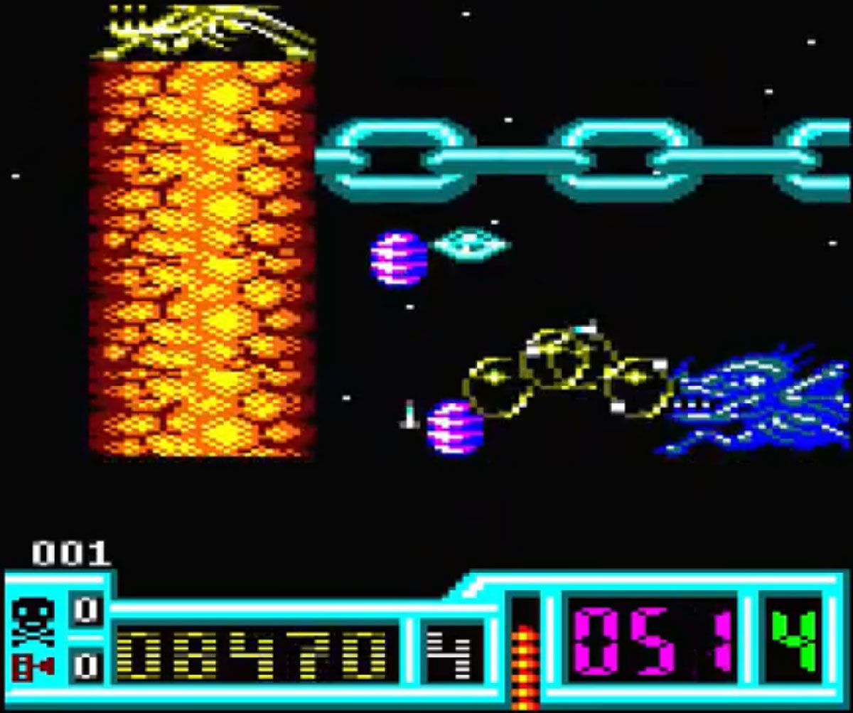 Dragons verts, bleus et squelettiques attaquant le joueur dans Netherworld