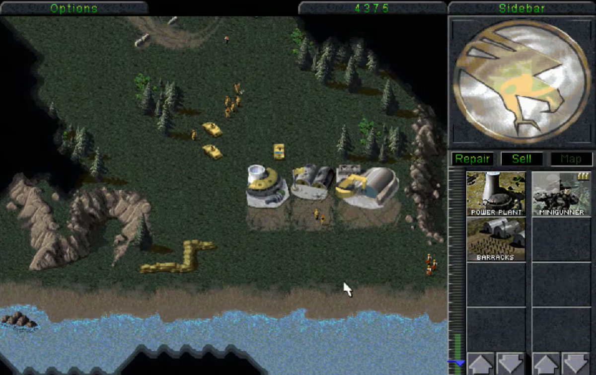 Tanks légers prêts à partir au combat dans Command & Conquer