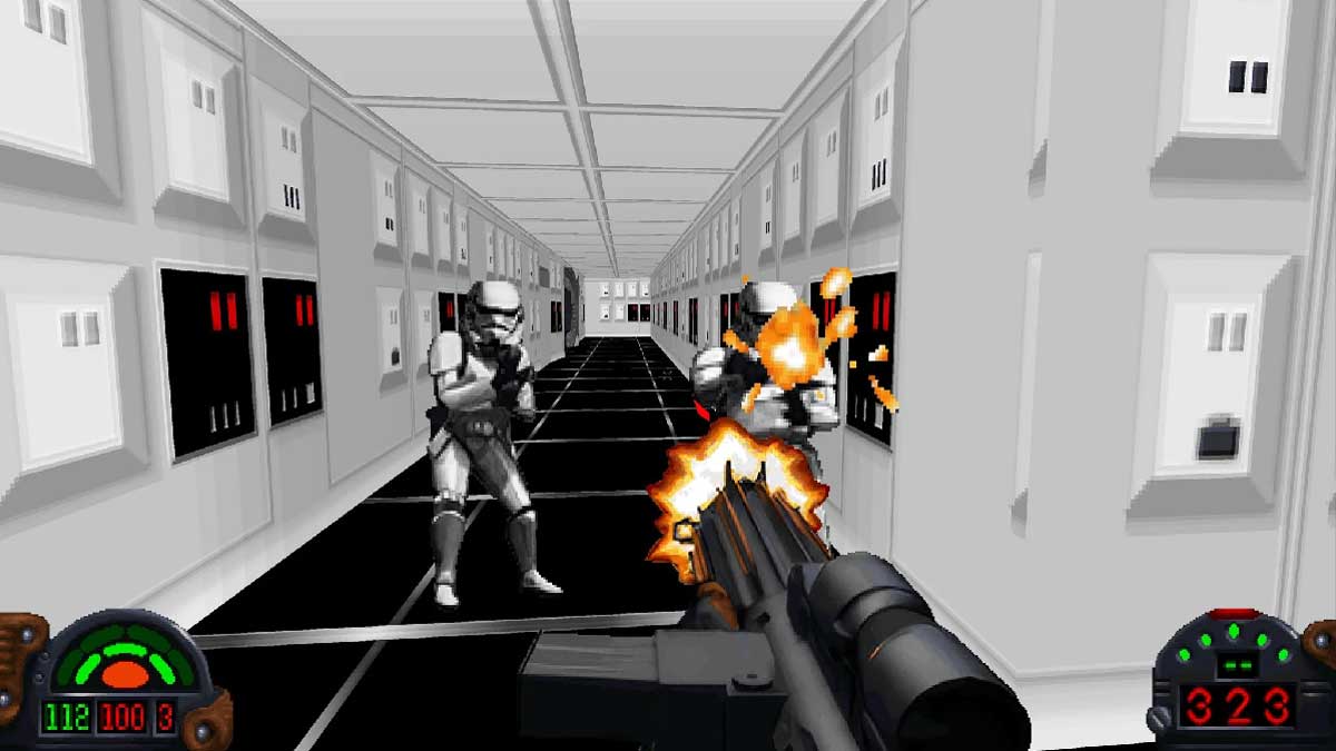 Stormtroopers dans le remaster de Star Wars Dark Forces
