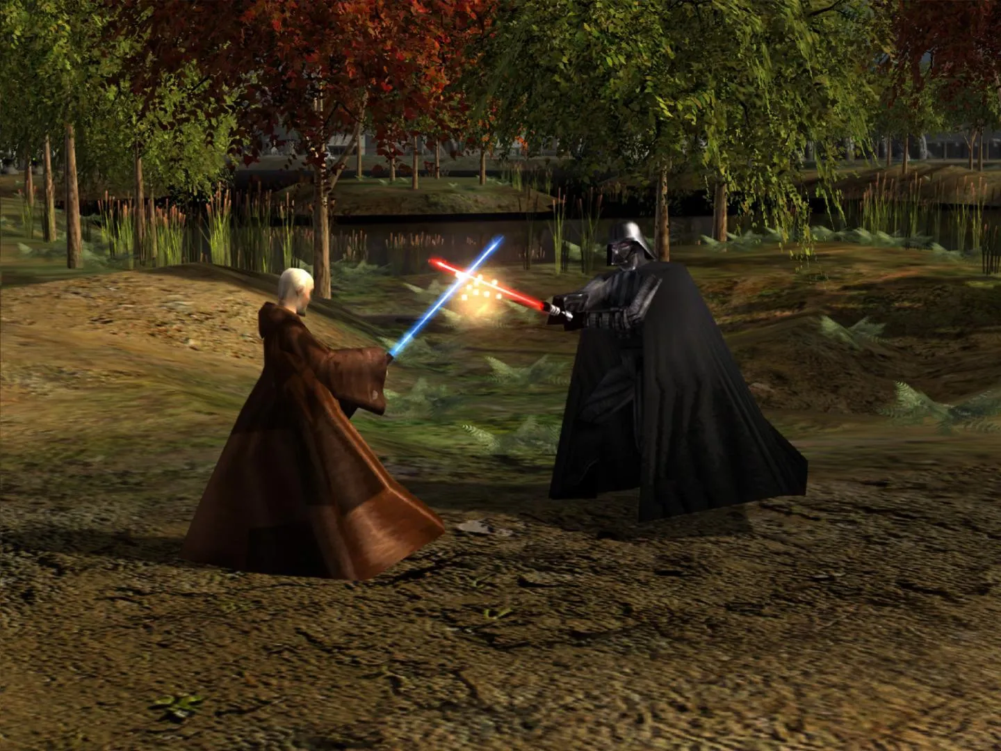 Duel entre Kenobi et Vador