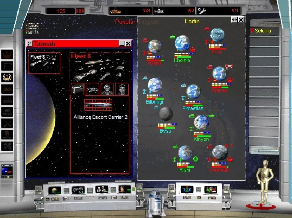 Combats spatiaux dans Star Wars Rebellion
