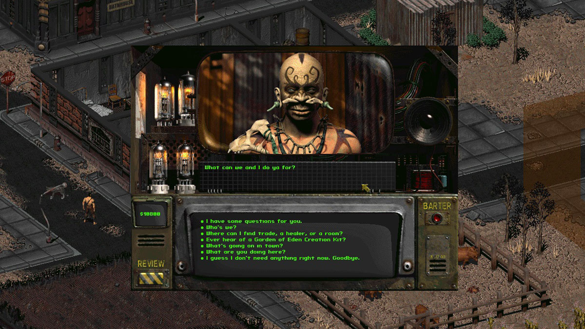 Sulik, le tribal compagnon du Chosen One dans Fallout 2