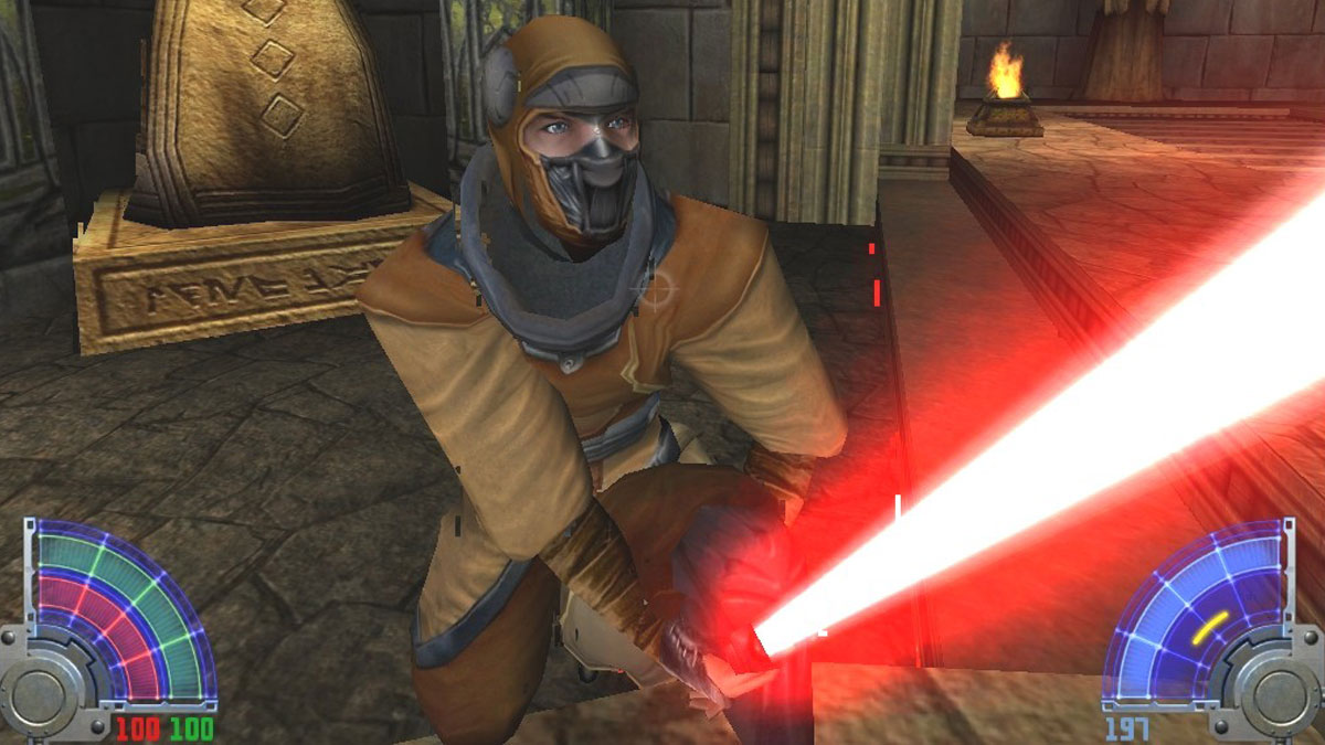 Star Wars Jedi Knight Jedi Academy - Disciples de Ragnos cultistes Sith en combat