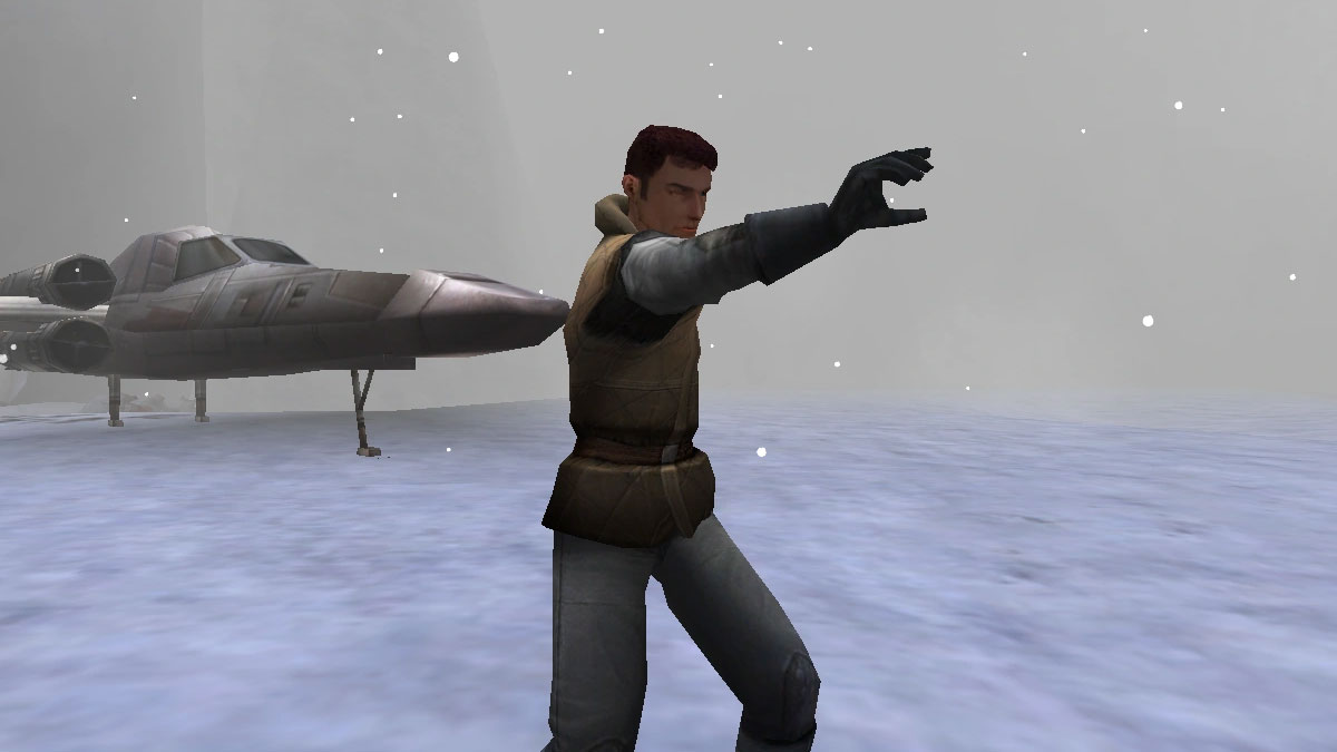 Star Wars Jedi Knight Jedi Academy - Jaden Korr personnage jouable personnalisable Padawan