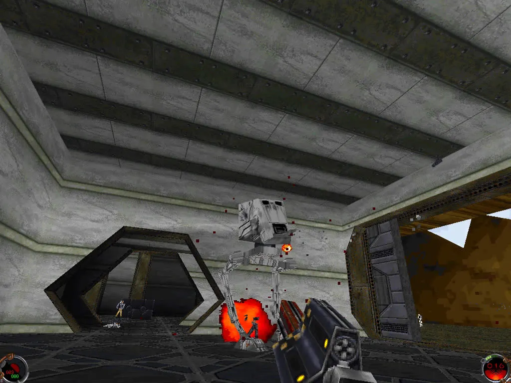 Combat against a TRTT in Mysteries of the Sith