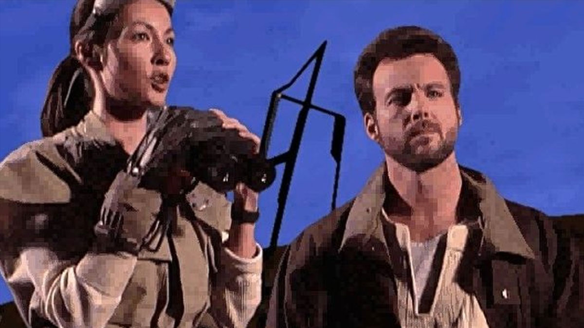 Kyle Katarn and Jan Ors, the two protagonists of Jedi Knight Dark Forces II