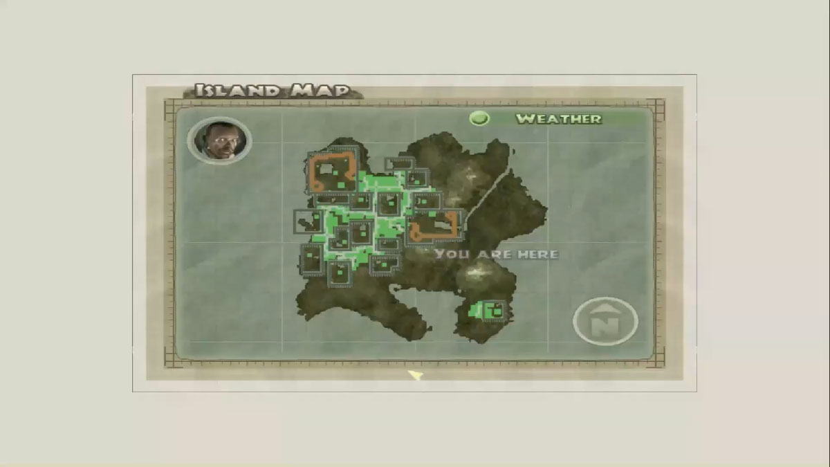 Carte du parc en cours de construction dans Jurassic Park Operation Genesis