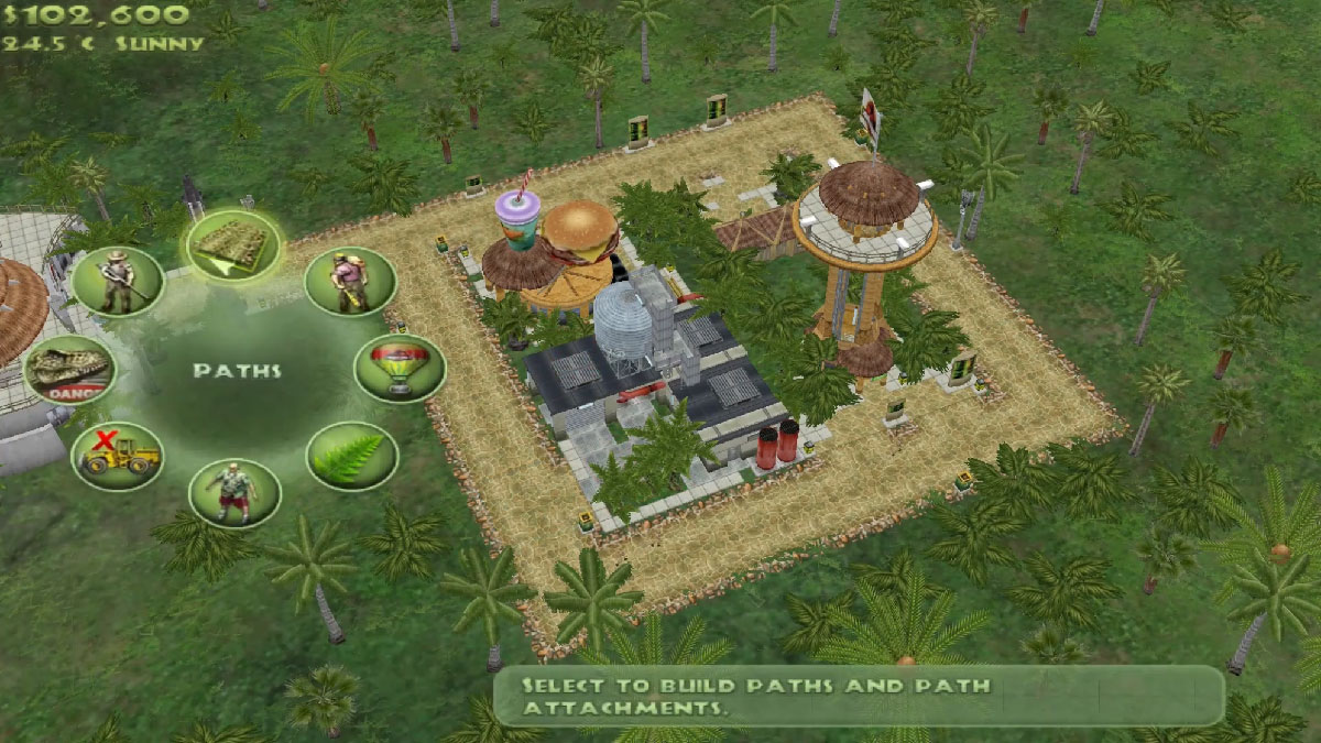 Début de construction d'un parc à dinosaures dans Jurassic Park Operation Genesis