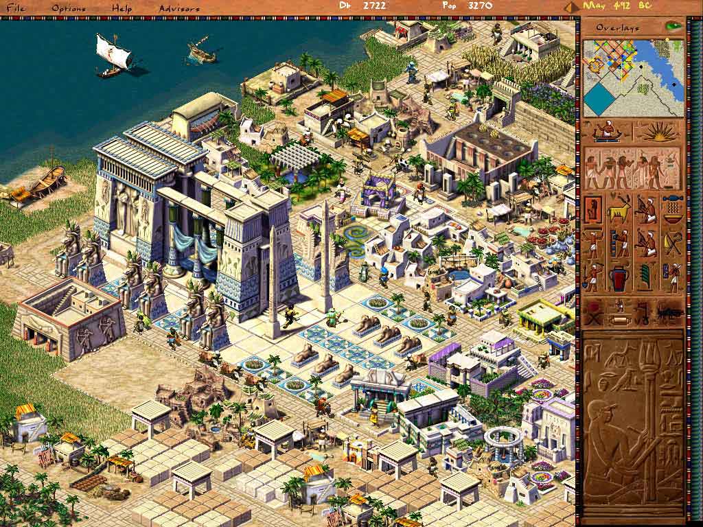Pharaon 1999 original, entrepôts et navigation commerciale sur le Nil