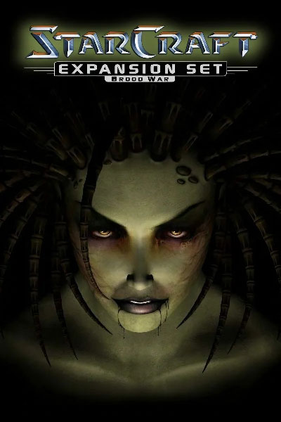 Jaquette de StarCraft Brood War PC