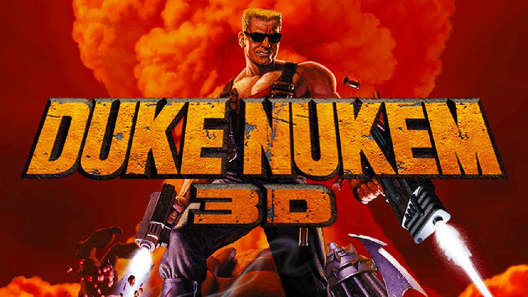 Duke Nukem 3D - Jaquette officielle du jeu (1996, 3D Realms)