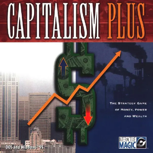 Jaquette Capitalism Plus - Enlight Software / Trevor Chan 1996