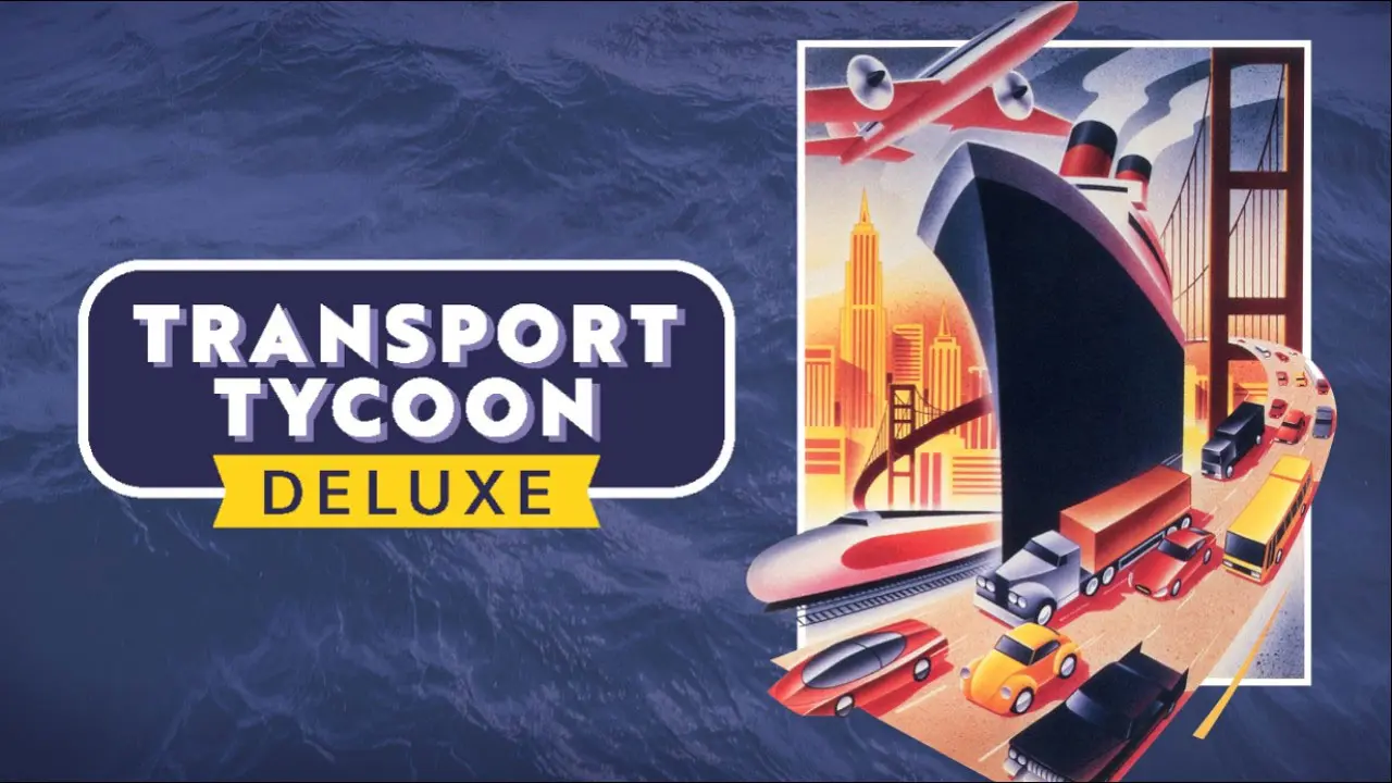 Jaquette Transport Tycoon Deluxe - Chris Sawyer / MicroProse 1995