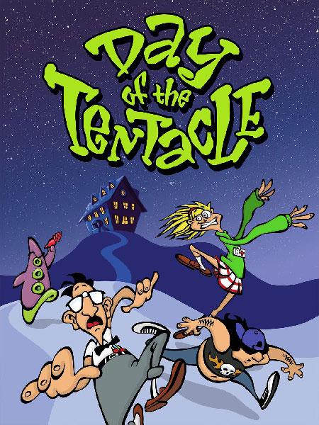 Jaquette Day of the Tentacle - LucasArts 1993