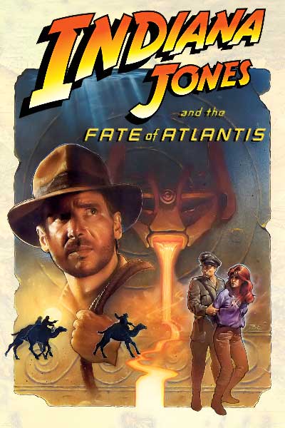Jaquette Indiana Jones and the Fate of Atlantis - LucasArts 1992
