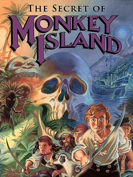 Jaquette The Secret of Monkey Island - LucasArts 1990