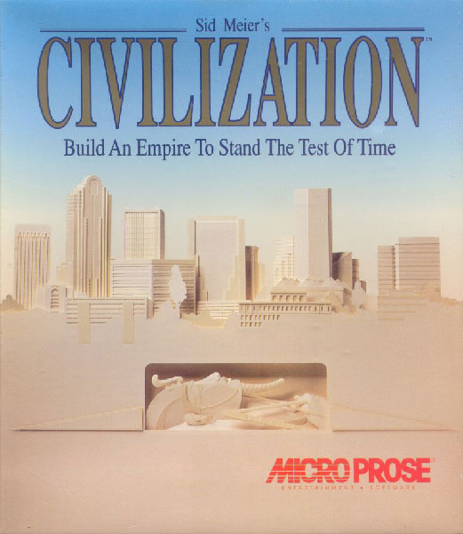 Civilization - Affiche officielle Sid Meier MicroProse 1991