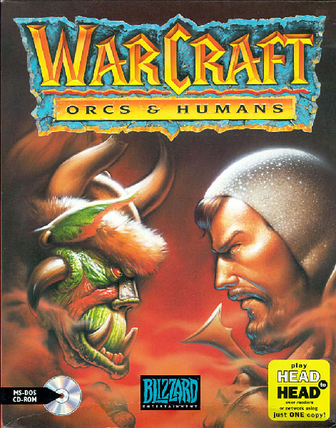 Warcraft Orcs and Humans - Affiche officielle Blizzard 1994