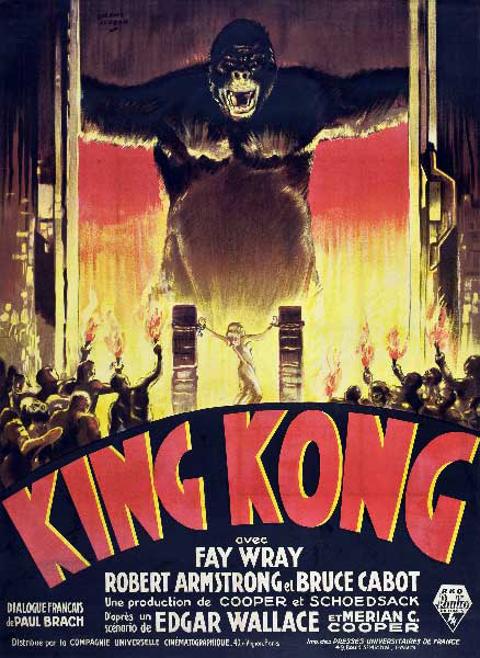 Affiche du film King Kong original de 1933