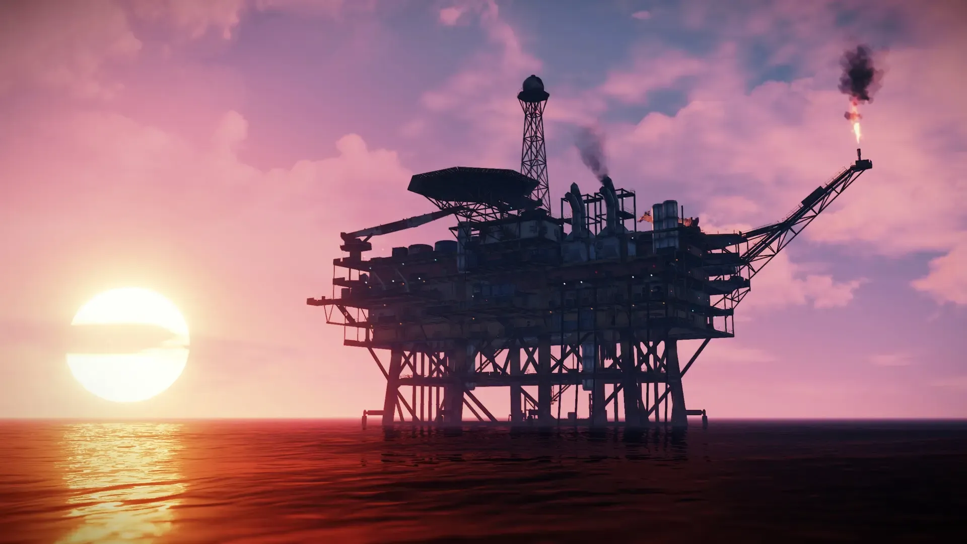 Rust plateforme pétrolière