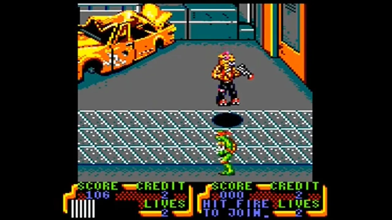 TMNT Amstrad version