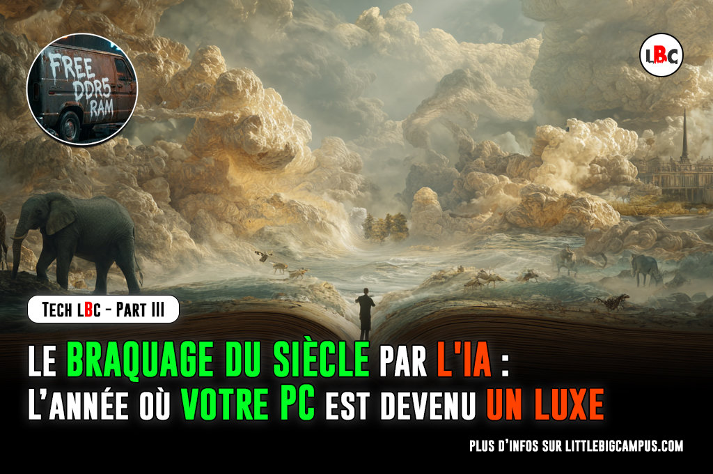 Un livre ouvert d'où s'échappent des flux de données et de connaissances lumineuses, symbolisant l'IA locale