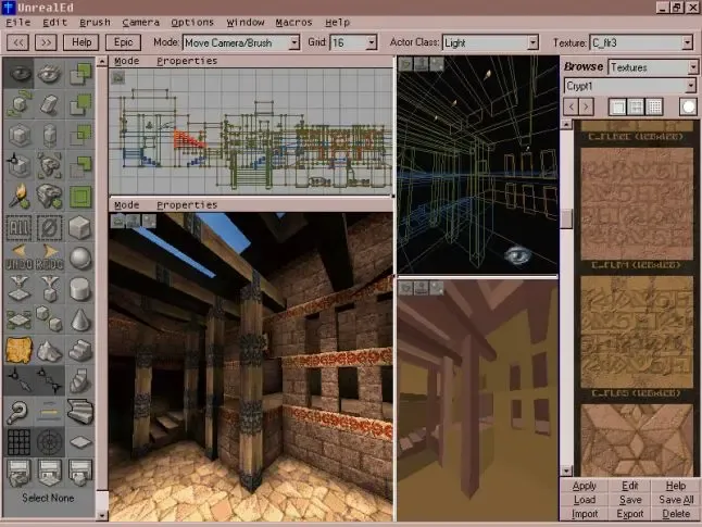 Editeur Unreal