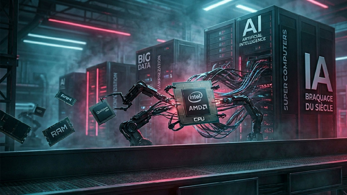 AI massively consuming CPU stocks at the expense of the consumer market