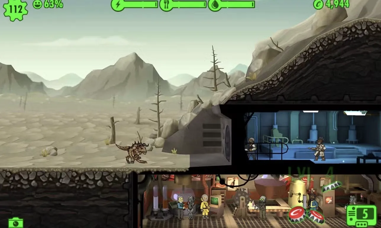 Fallout Shelter vault