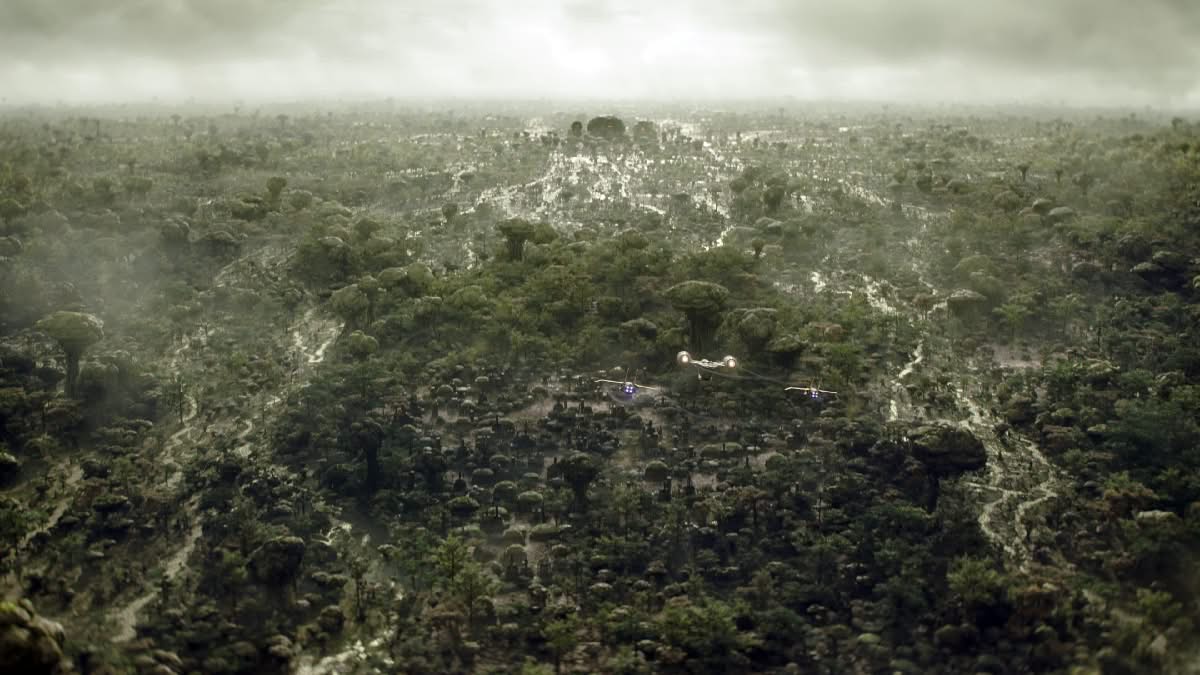 Vue générale de Nal Hutta dans The Mandalorian 2026