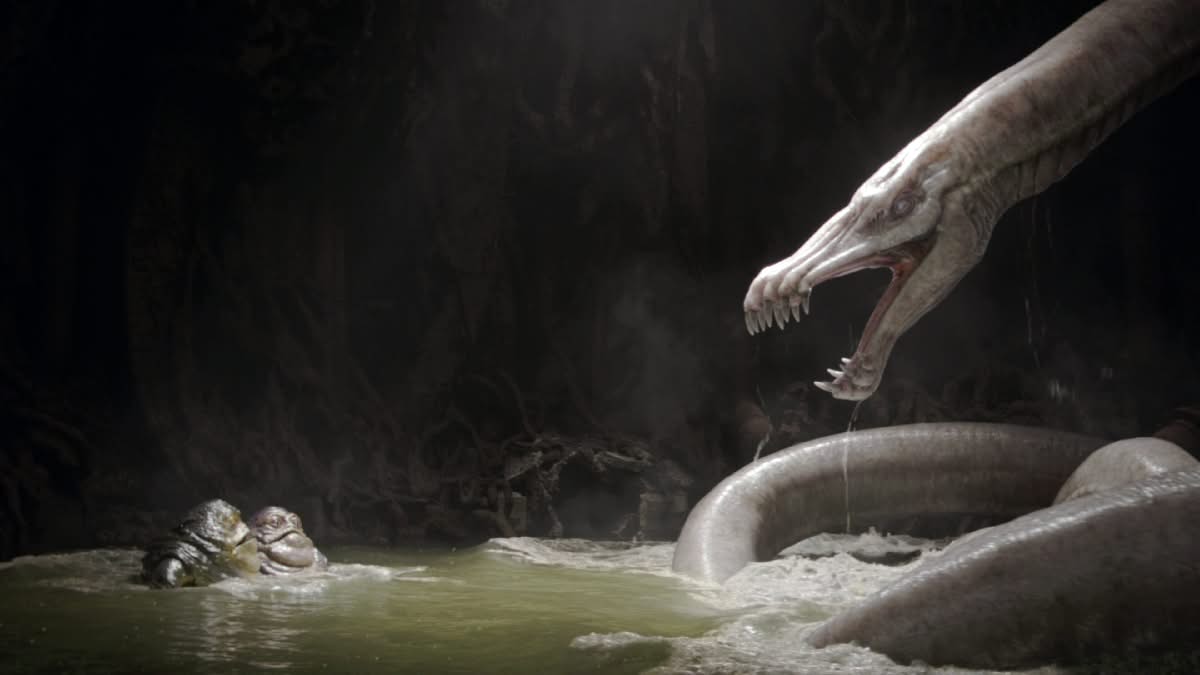 Les Jumeaux Hutt face au Dragon Serpent dans The Mandalorian 2026